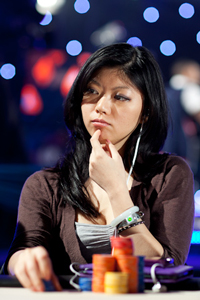 Asian Women Poker Player 111