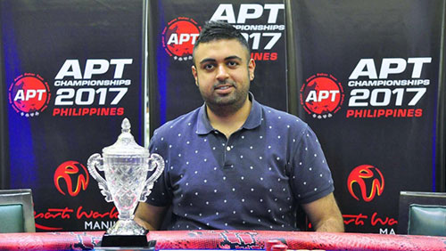 Champions Cup Winner, Dhanesh Chainani