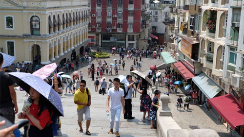 Macau tourist arrivals drop 5% over Easter break