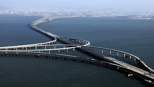 Hong Kong-Macau bridge to open next Tuesday